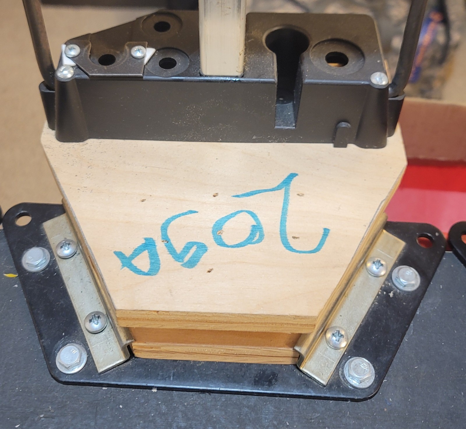 Lee Reloading Bench Plate Wooden Mount Fits Load All And Others