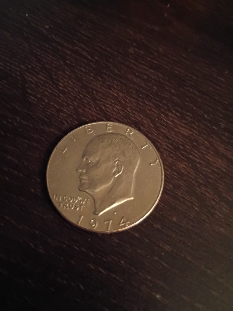 1974 Denver Mint Eisenhower Dollar