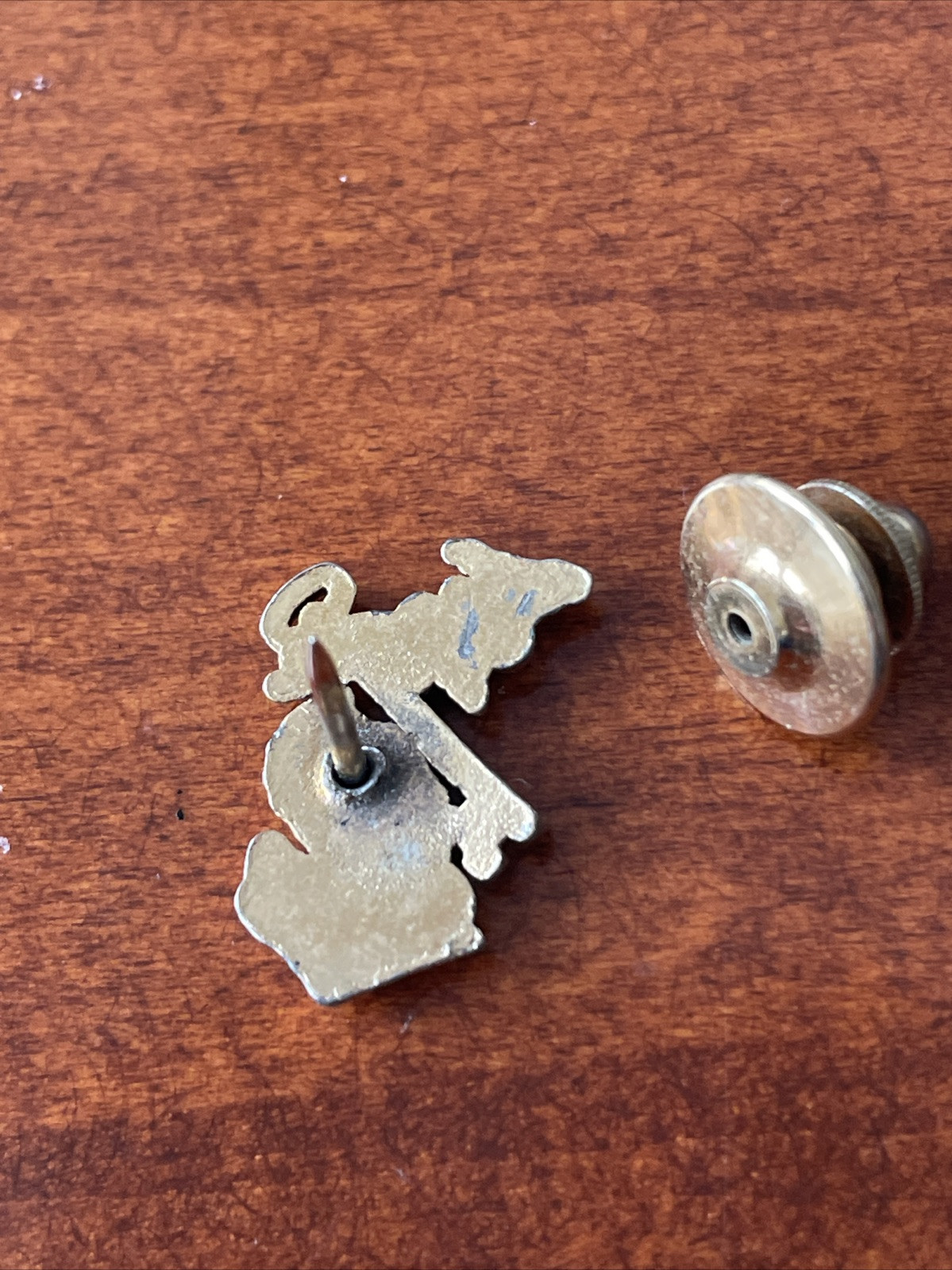 Small GOP 1969 Republican Michigan Political Brass Lapel Pin