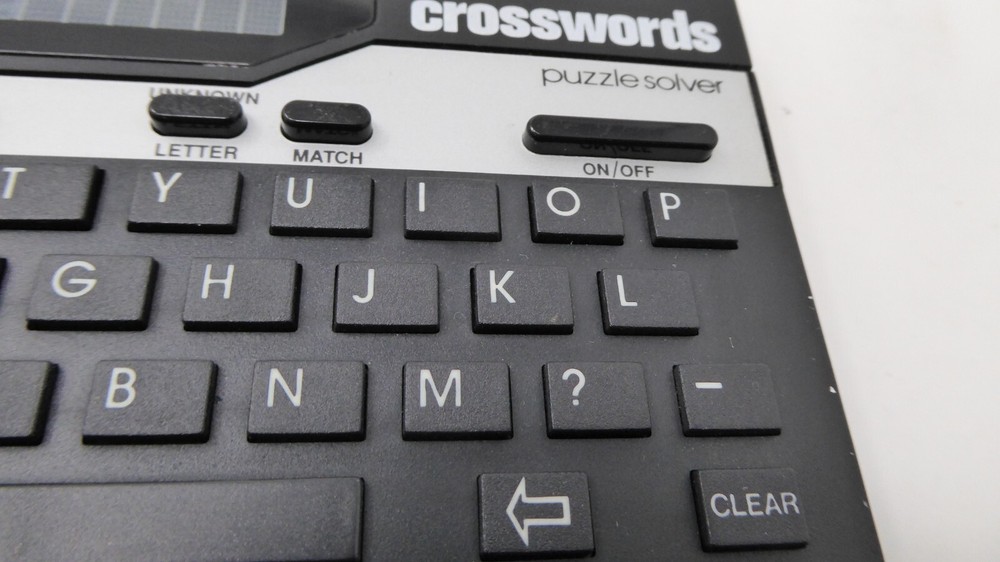 Franklin Crosswords Puzzle Solver Model CW-50 Tested/Works