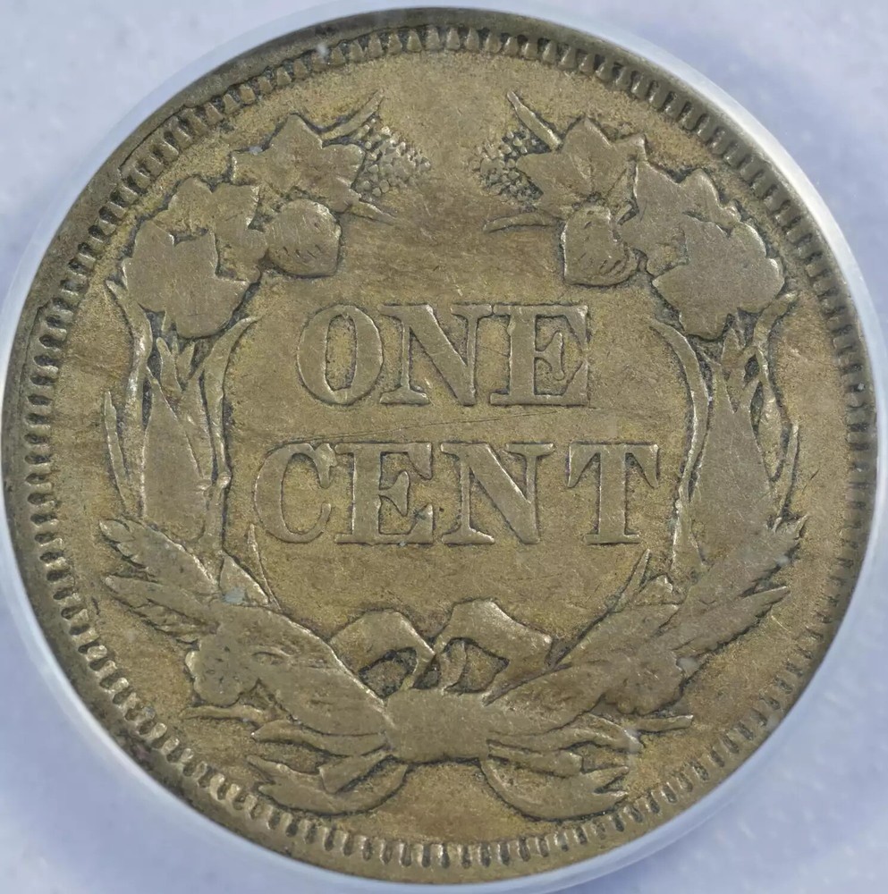 1857 Small Cents Flying Eagle ANACS VF-25