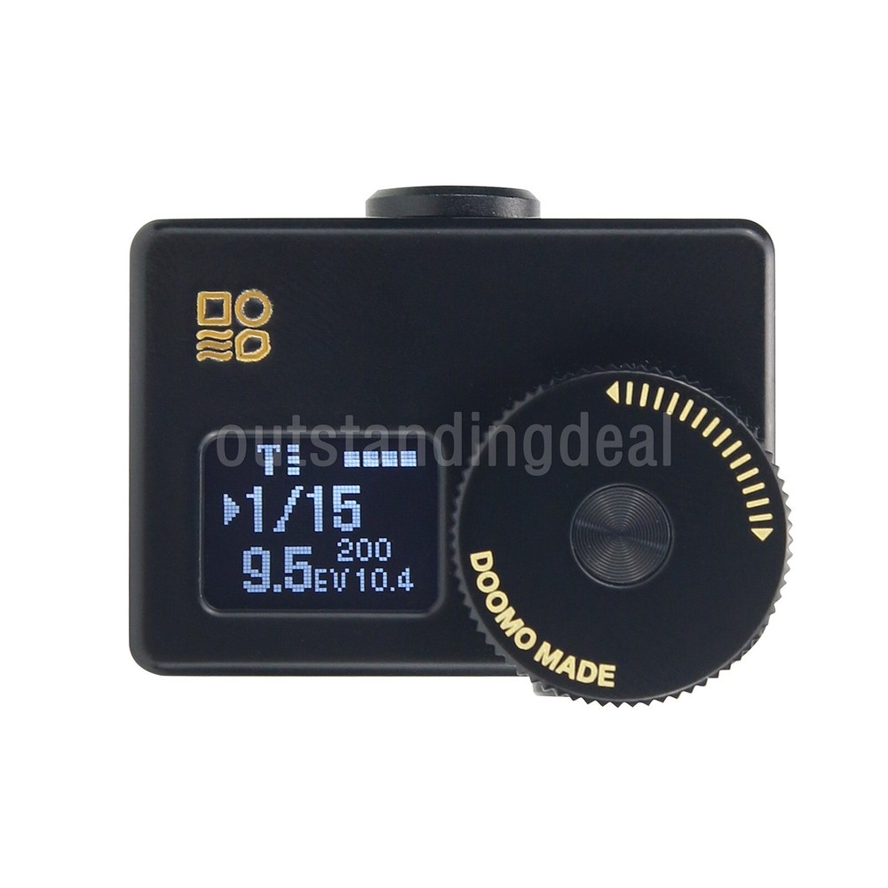 Light Meter for DOOMO Meter S Brass Version High Accuracy Lens & Long Endurance