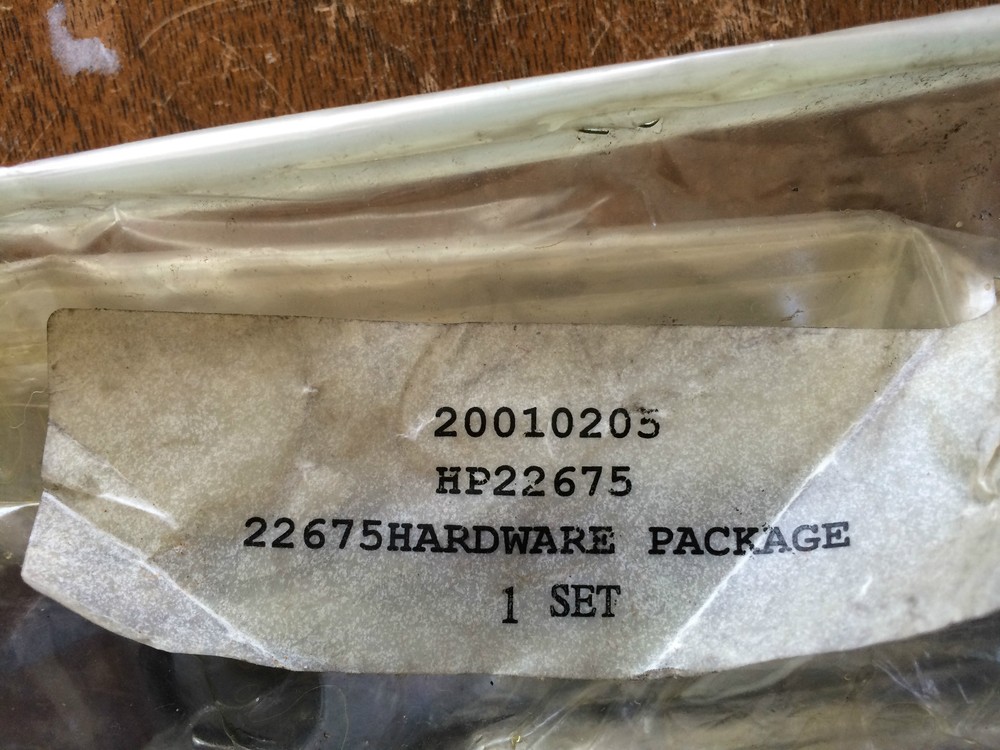 Delta 15" Planer Hardware Pack p/n HP22675 for the 22-675 includes Tools Spinner