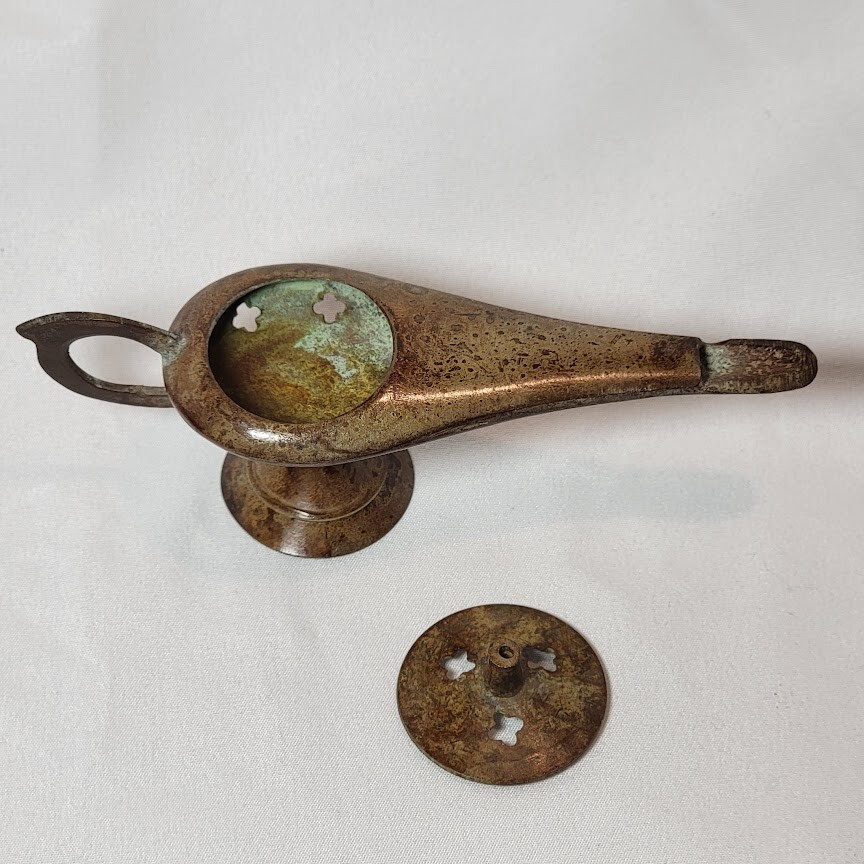 Small Genie Lamp Incense Burner