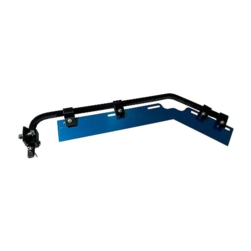 Pair Angle Down Bar Mud Flap Hangers Bracket 28" with Mounting Kit for Angled