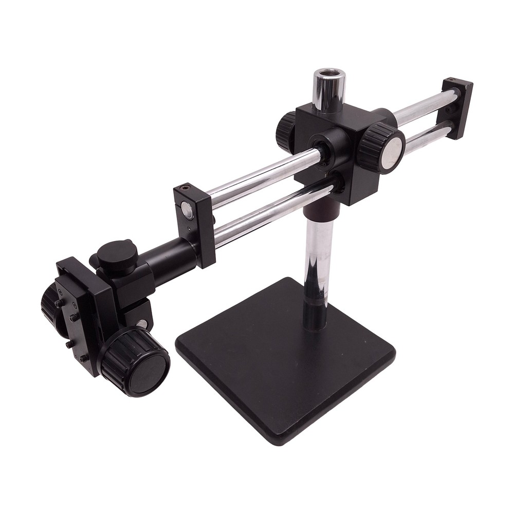 Microscope Boom Arm Stand w/ Head Adjustment, 15.5" Post, 10" x 10" Base