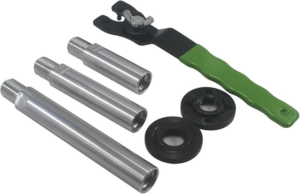5/8"-11 Angle Grinder Extension Shaft Rotary Connecting Rod, Adjustable Angle