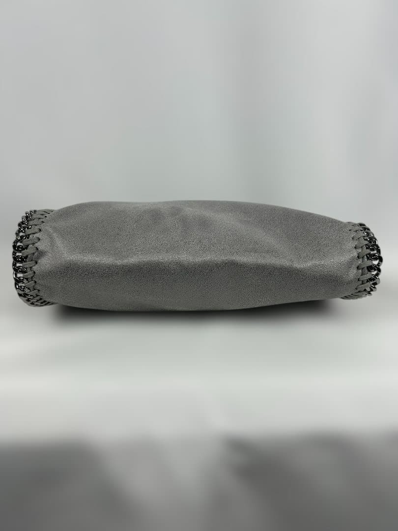 Stella McCartney Falabella Mini Gray Silver Women Tote Bag Shoulder Bag 129404