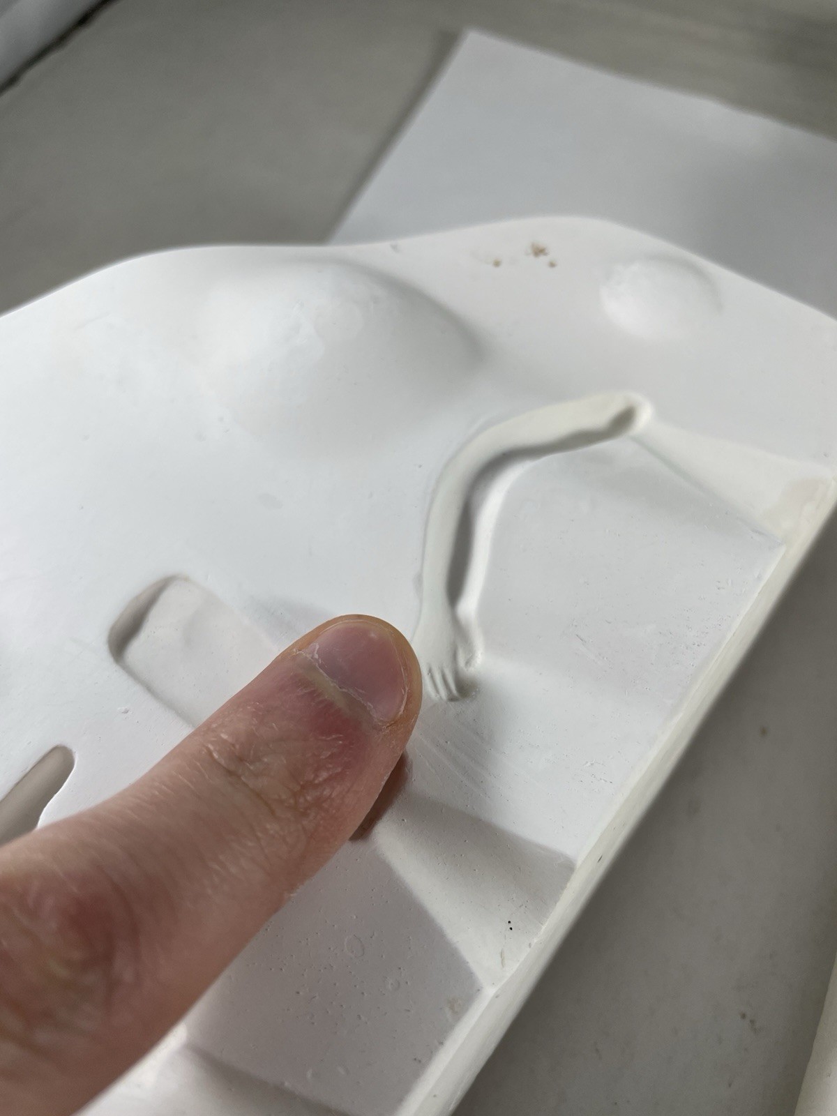 Vintage Air Capitol Miniature Small Jointed Doll A252 Dan Ceramic Casting Mold