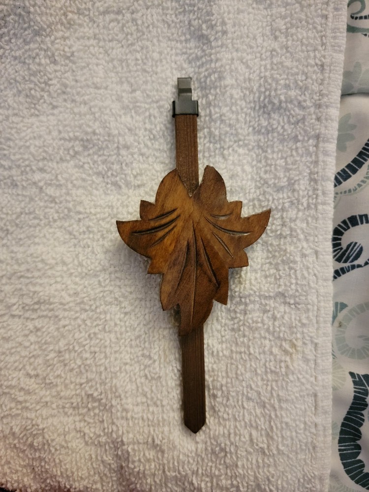 Vintage Solid Wood German Cuckoo Clock WORKS