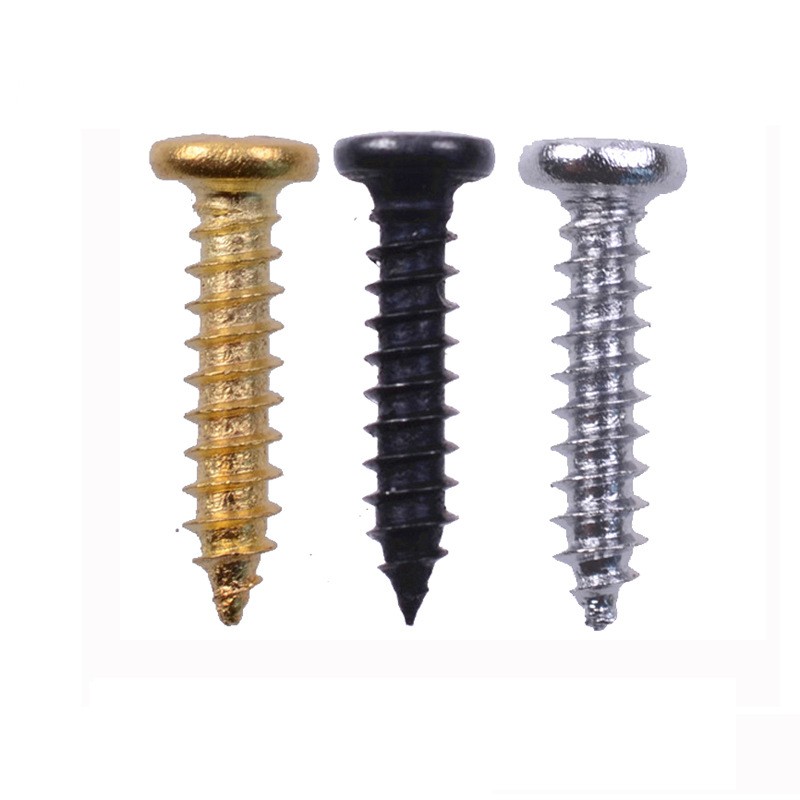 High-quality guitar string mounting screws