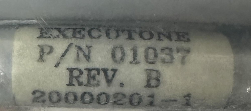 Executone 01037 Telephone System Interconnect Cable REV. B