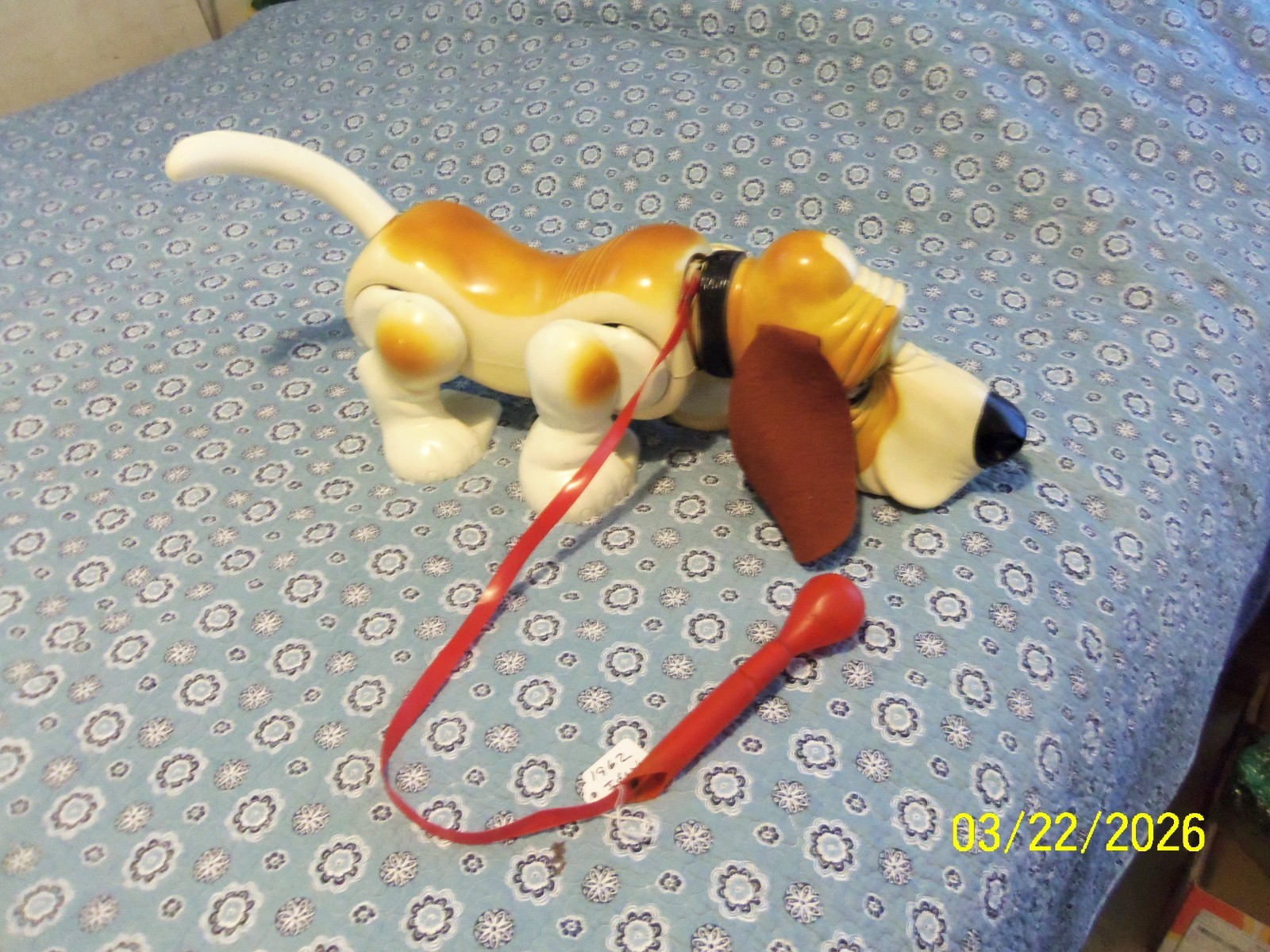 24" Ideal Gaylord The Pup Walking Dog Toy Bassett Hound Beagle