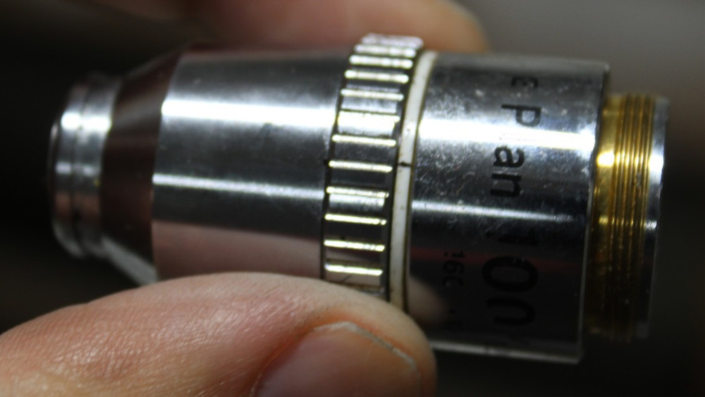 Nikon E Plan 100  / 1.25 OI Microscope Objective