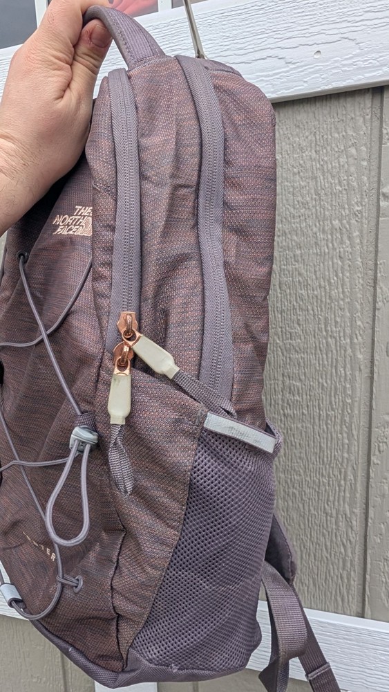 The North Face Jester Gray Daypack Backpack Hiking Adjustable Straps - READ!