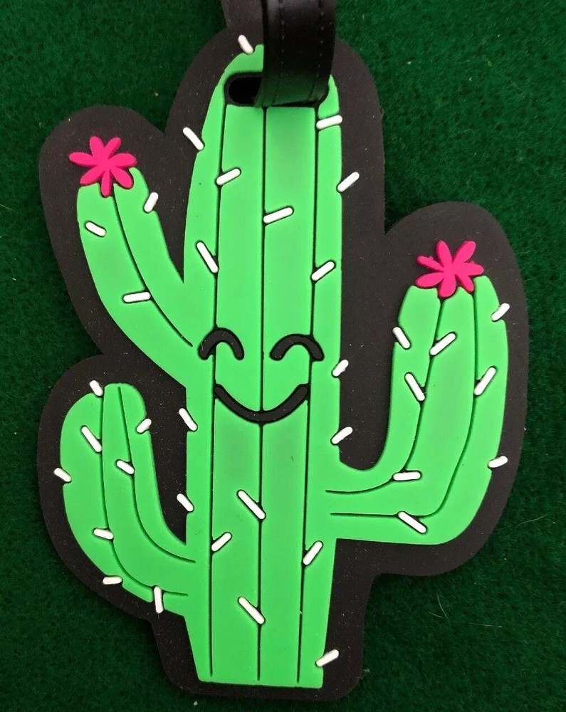 CACTUS LUGGAGE TAG