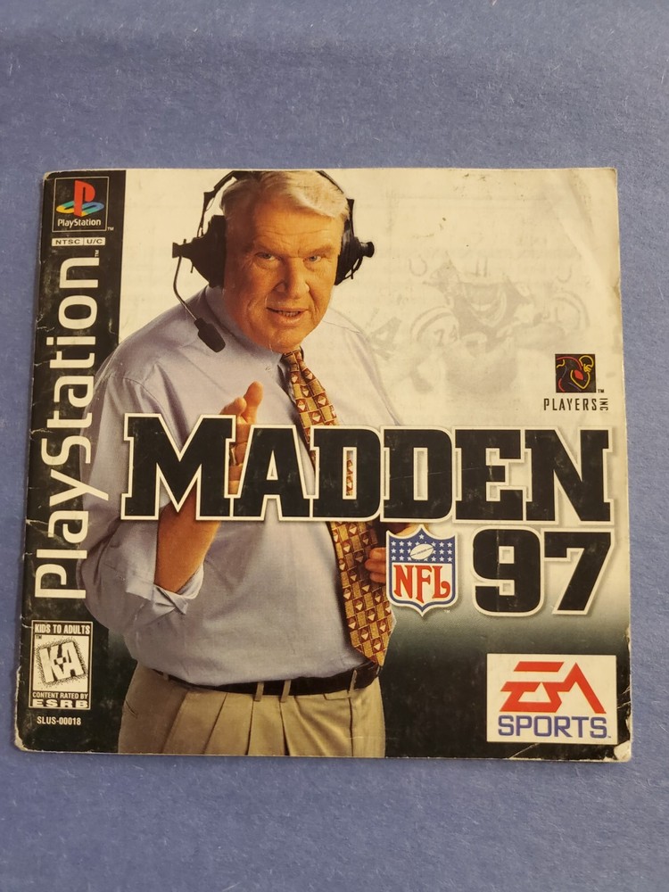 Madden NFL 97 Manual