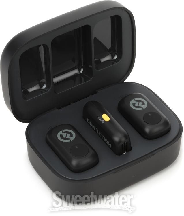 Hollyland LARK A1 Duo Digital Wireless Microphone System - Space Gray