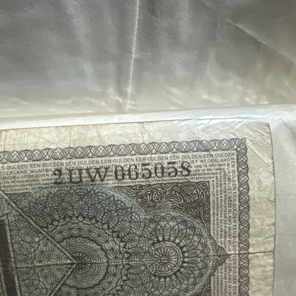 Netherlands 1 Gulden Banknote