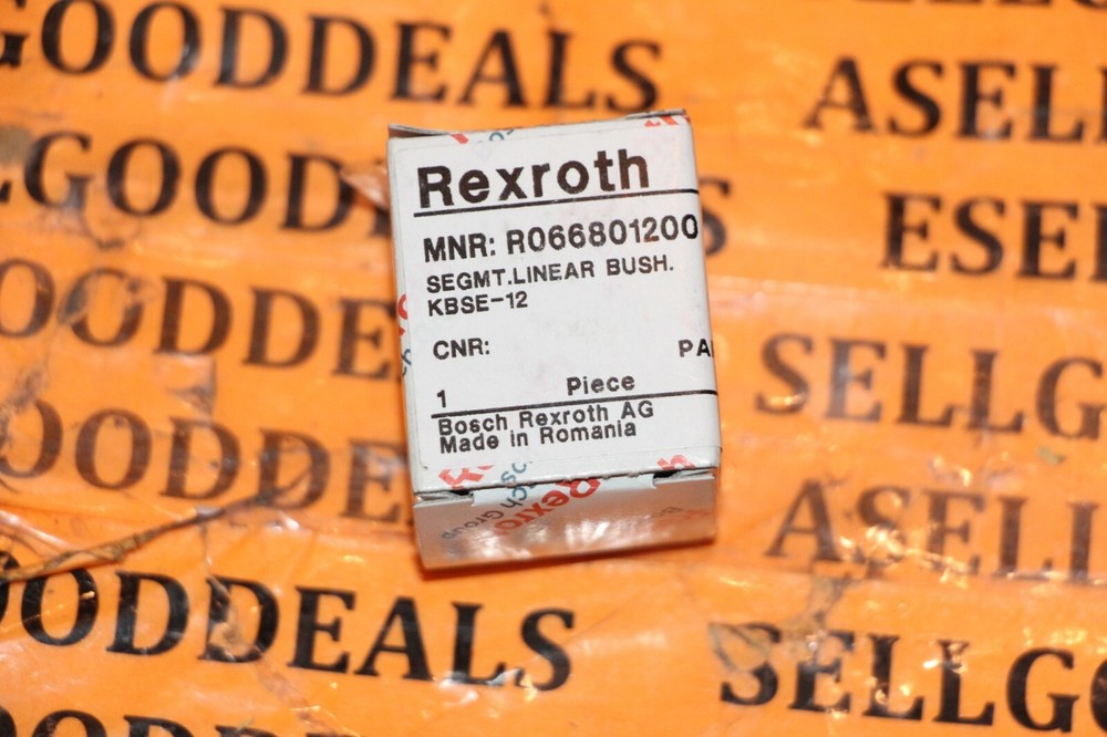 Rexroth R066801200 Linear Bushing KBSE-12 New