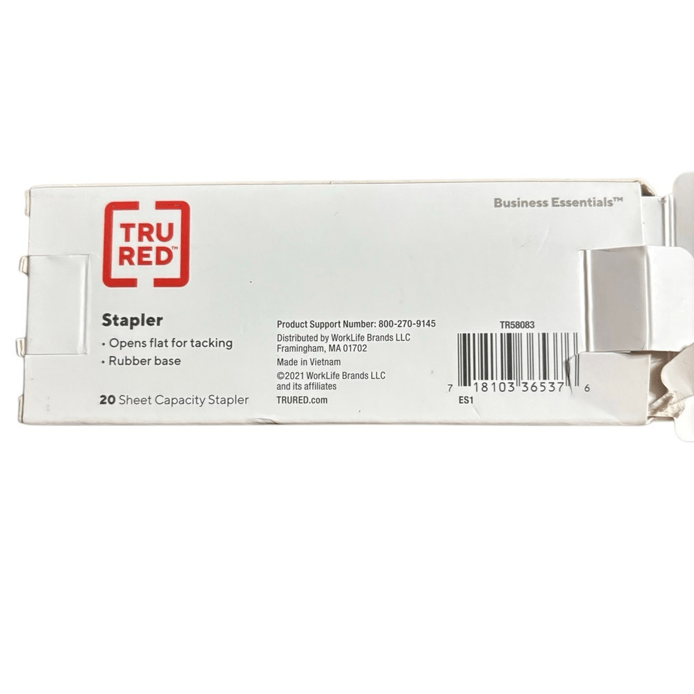 Tru Red 20 Sheet Capacity Stapler *New*
