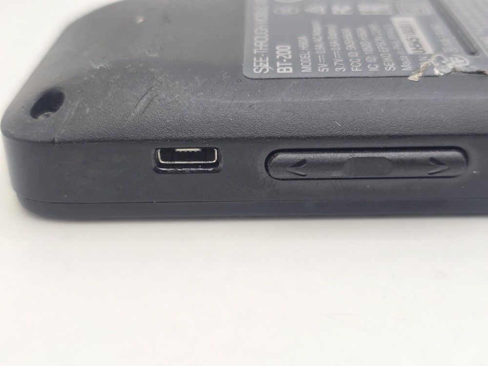 UNTESTED AS IS - Epson BT-200 See-Through Mobile Viewer H560A