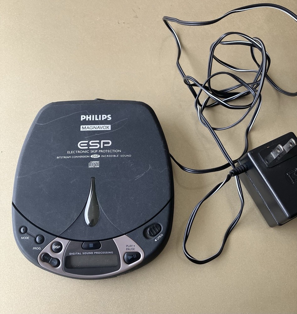Philips Magnavox  ESP Portable CD Player With Plug In