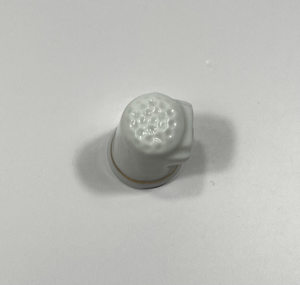 Nebraska Porcelain Thimble Covered Wagon