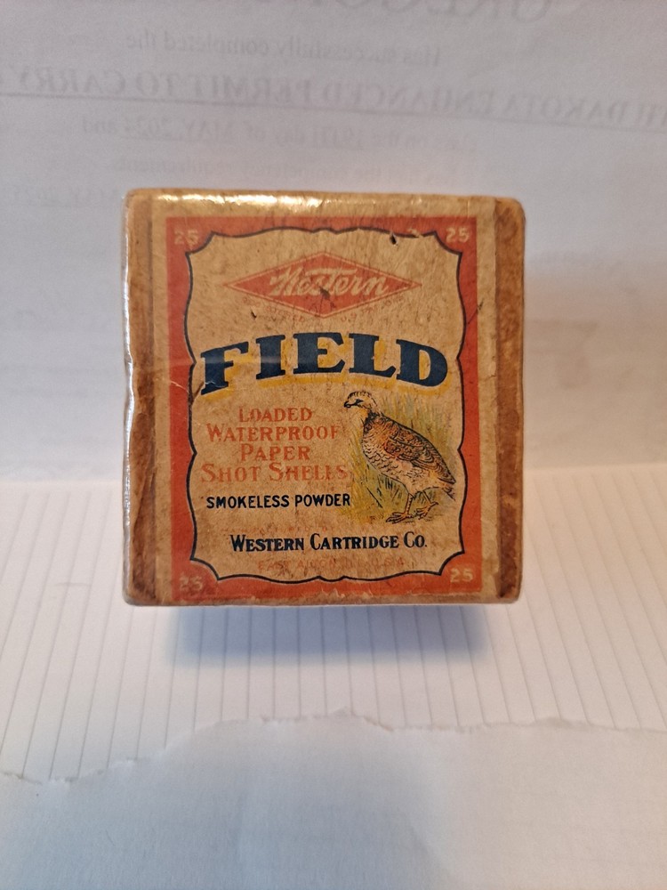 Empty 2oc. Western Field Quail .410 shell box
