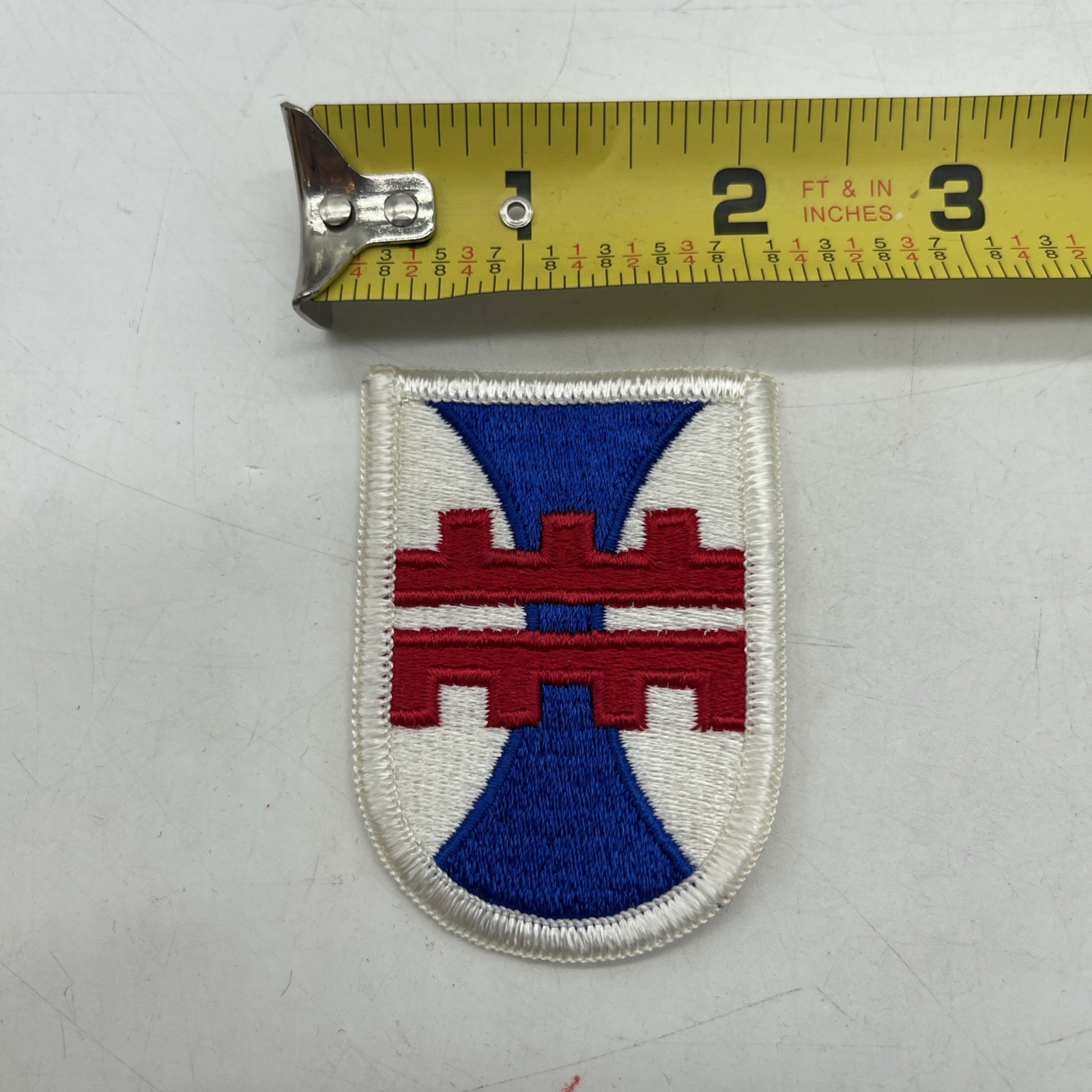 U.S. Military 412th Engineer Command Class A Patch Full Color Insignia ~2”x3”