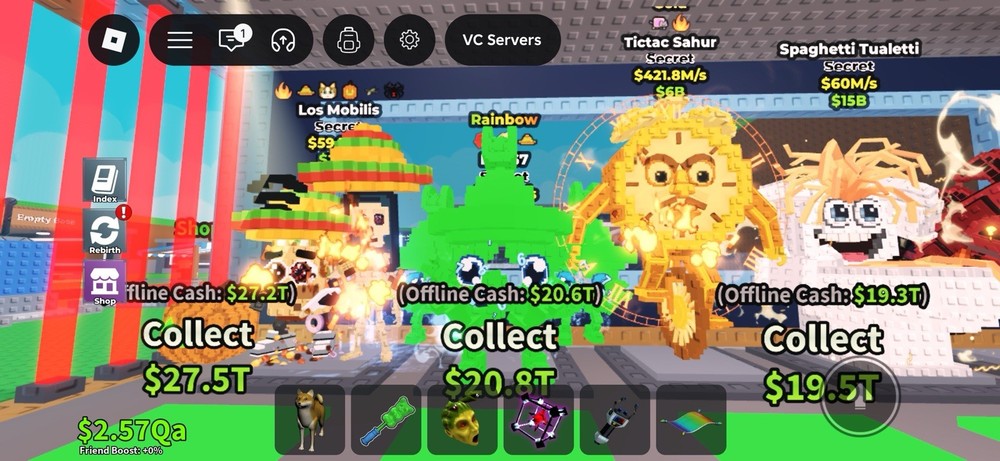 Los 67 450m/s Steal a Brainrot