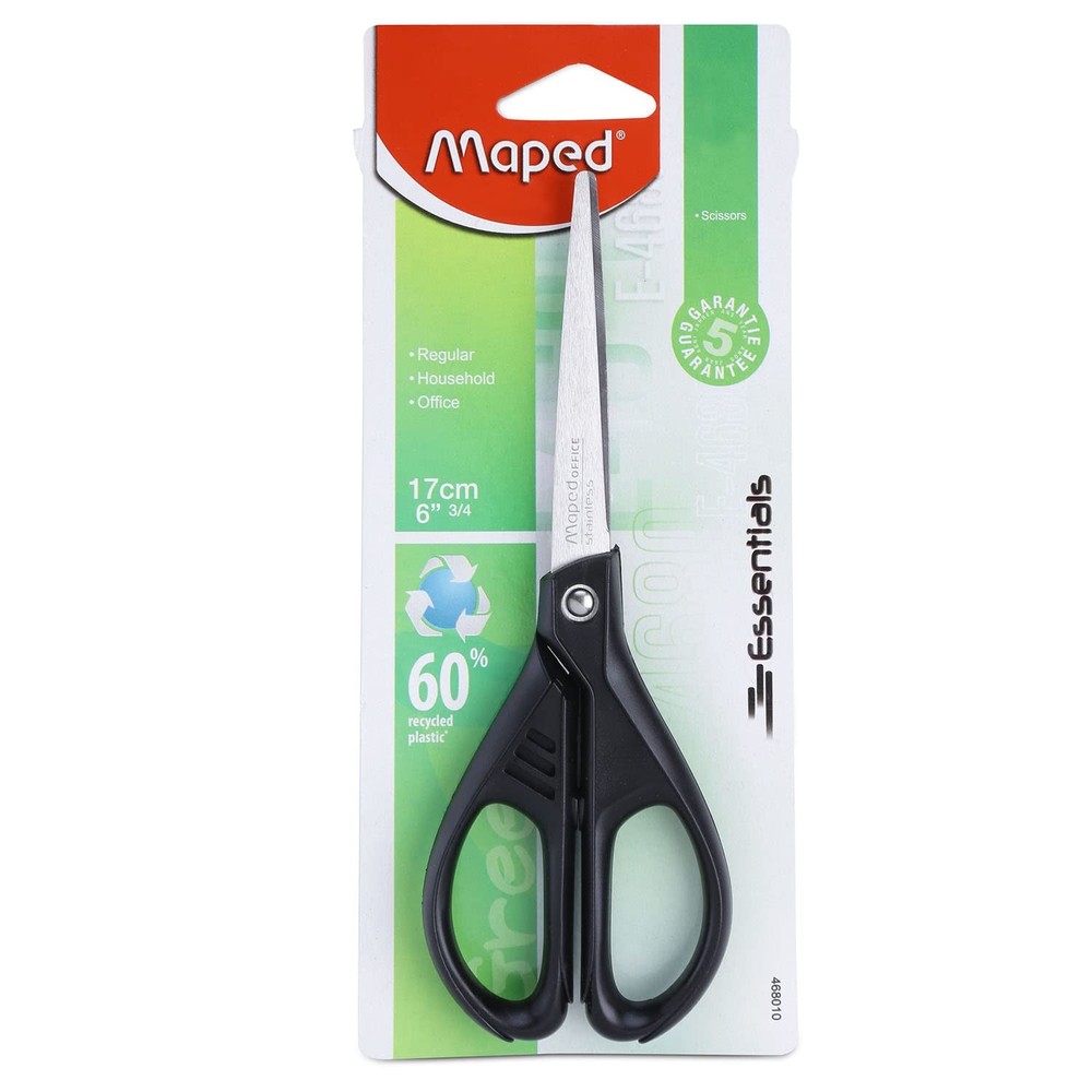 Maped (MAP468010) MULTIPURPOSE SCISSORS 6.75IN ESSENTIALS ECO FRIENDLY EA