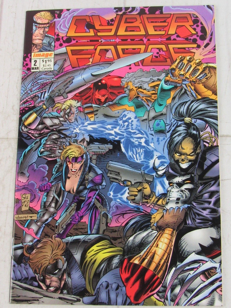 Cyberforce #2 Mar. 1993 Image Comics