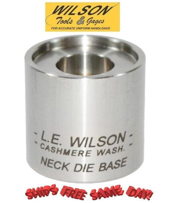 L.E. Wilson Neck Die Decapping Base NEW! # NDB-SS