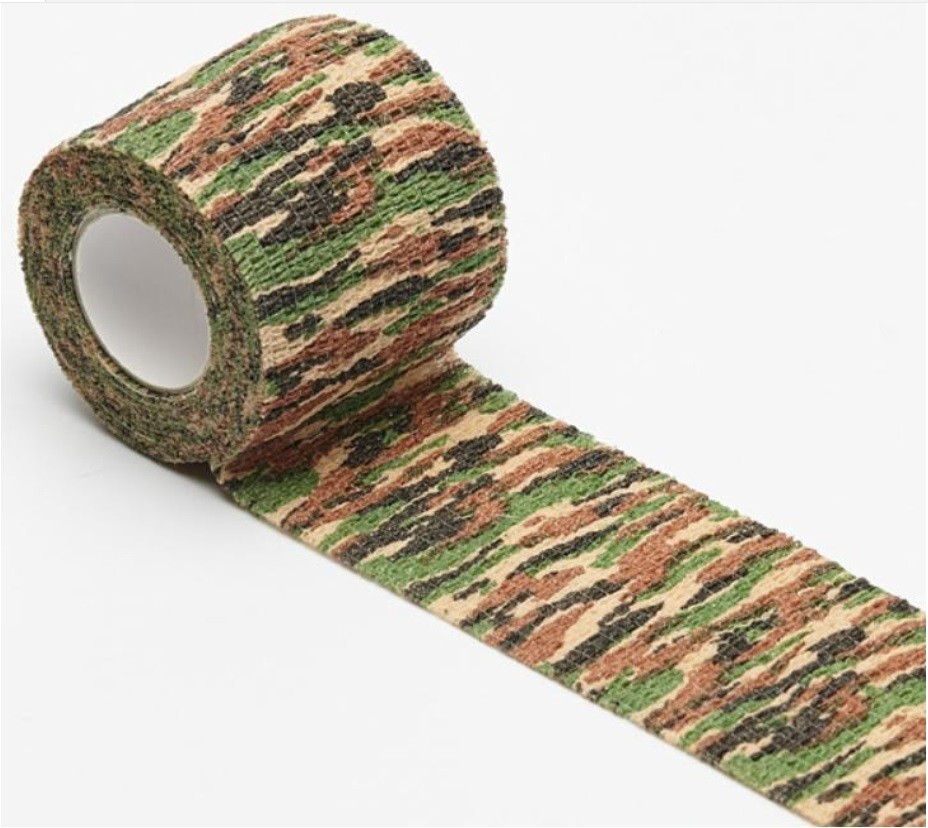 Cohesive Bandages Camouflage, 2” inch wide x 5 yards (50mm X 4.5m), 12pcs