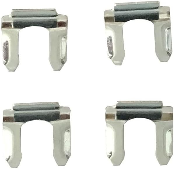 8PCS Metal Brake Cable Flex Line Clips Retainers Bracket Replacement U Shaped...
