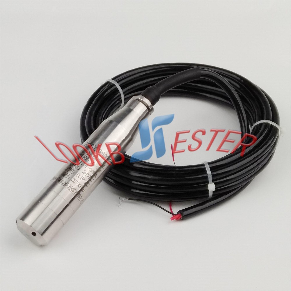 4-20MA 1.0m Range Water Level Transmitter Liquid Level Transducer Sensor