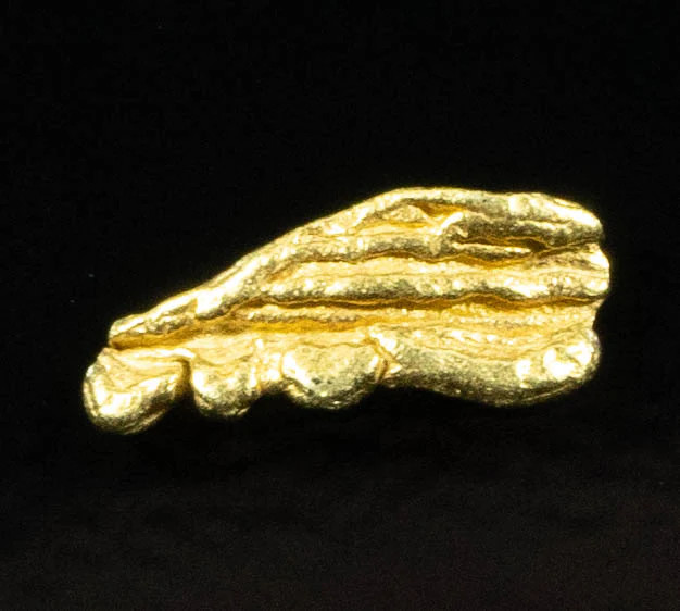 L-44 Alaskan BC Dendritic Exotic Shaped Gold Nugget "Special Collection" .49 Gra