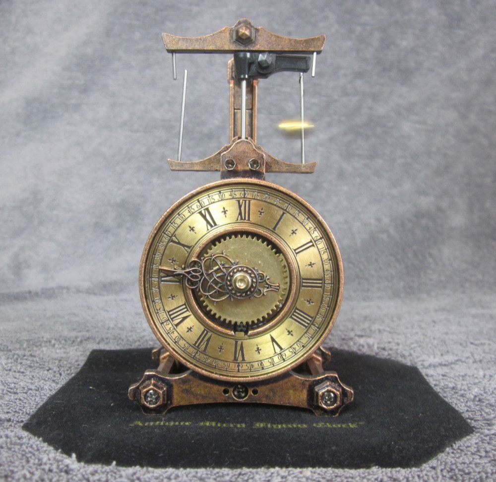 Micro Flying Clock: CM-150: Made in Japan: COMPLETE w/ BOX & EVERYTHING ELSE