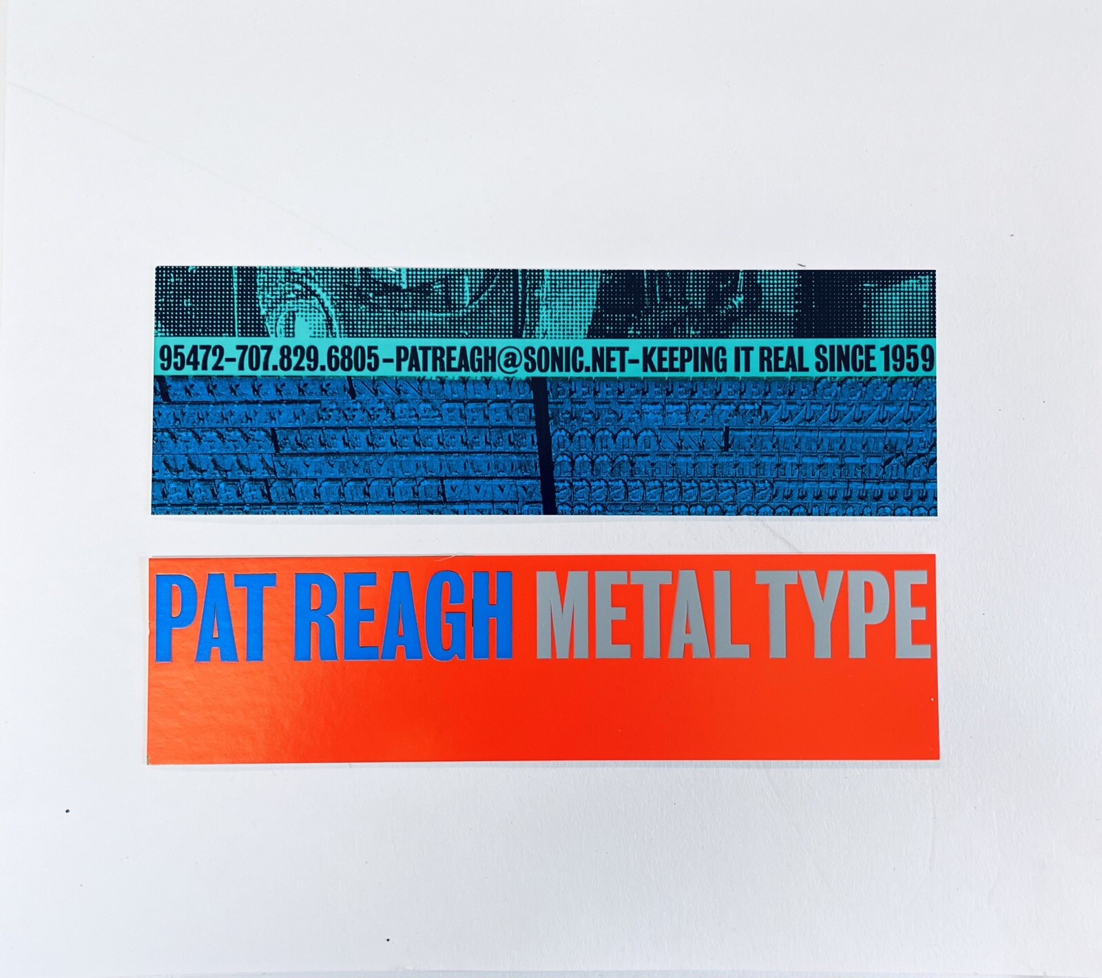 New Letterpress Type- 12pt. DingPats 3. Hit "Contact Seller" for desired choices