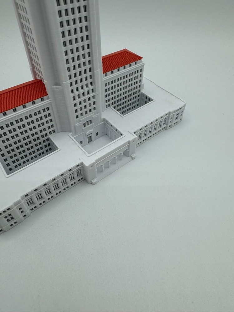 LA City Hall Model- 3D Printed Full Color