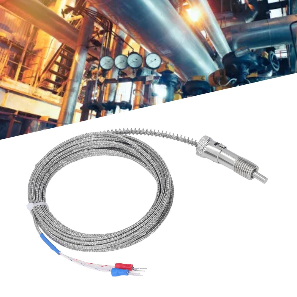 BERM K Type Thermocouple Compression Spring Temperature Gauge Sensor Probe 0 CST