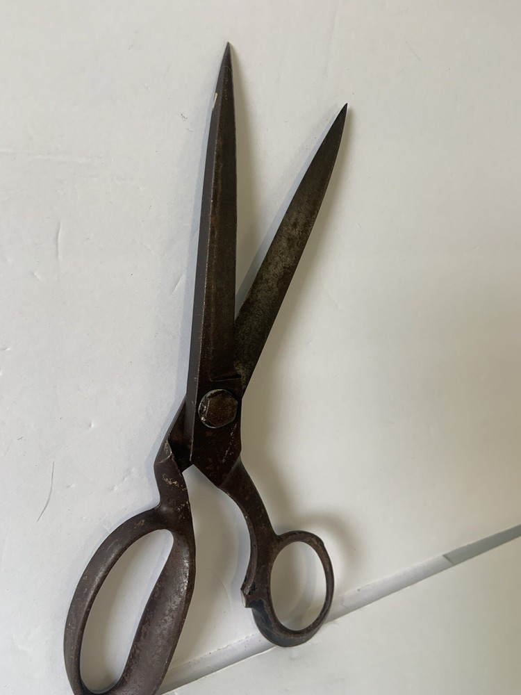 Heavy Antique Shears Scissors Sharp UNBRANDED