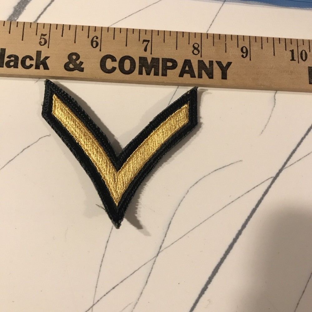 Vintage Us Army Private Shoulder Patch