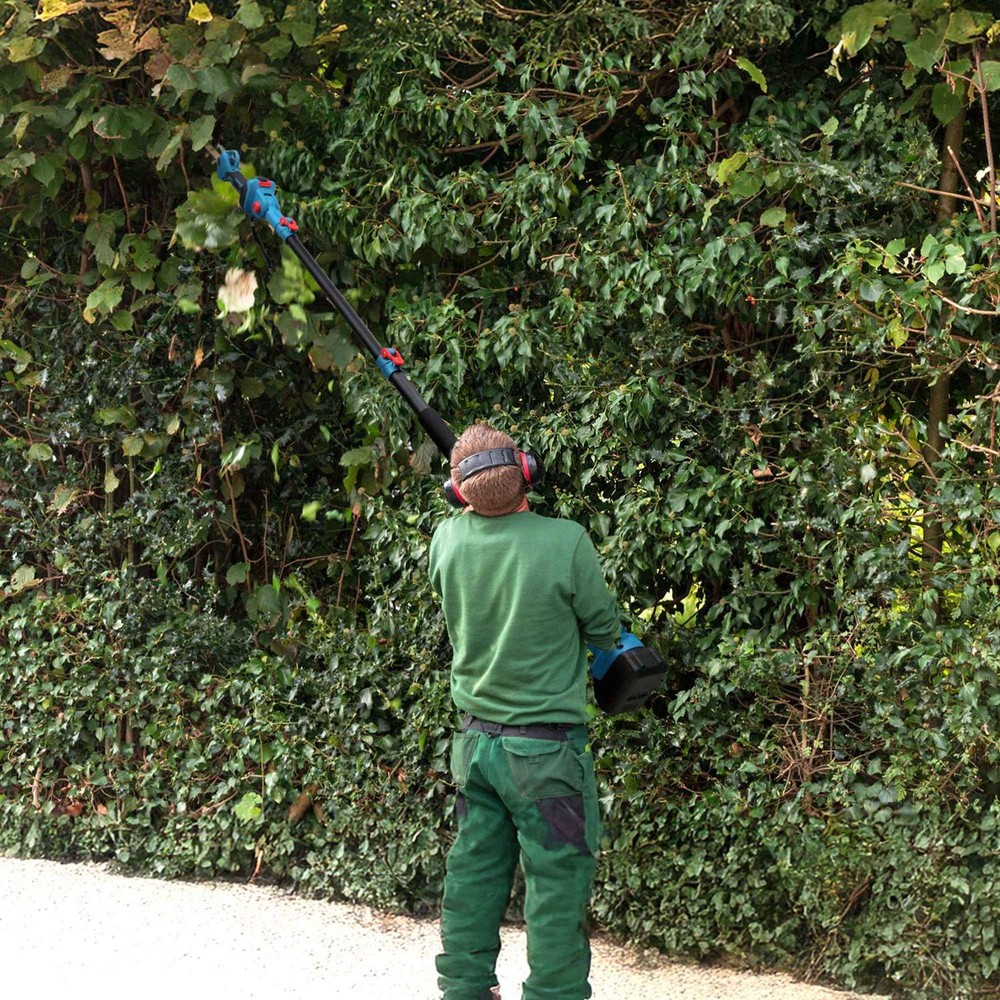 Electric Pruning Shear & Extension Pole Pruner Tree Trimming Machine Portable