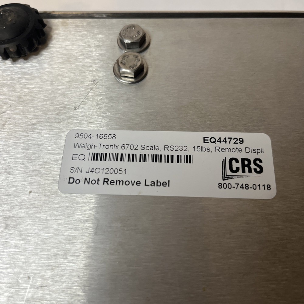 Avery Berkel Model 6709, With 6702 Digital Scale 15lbs