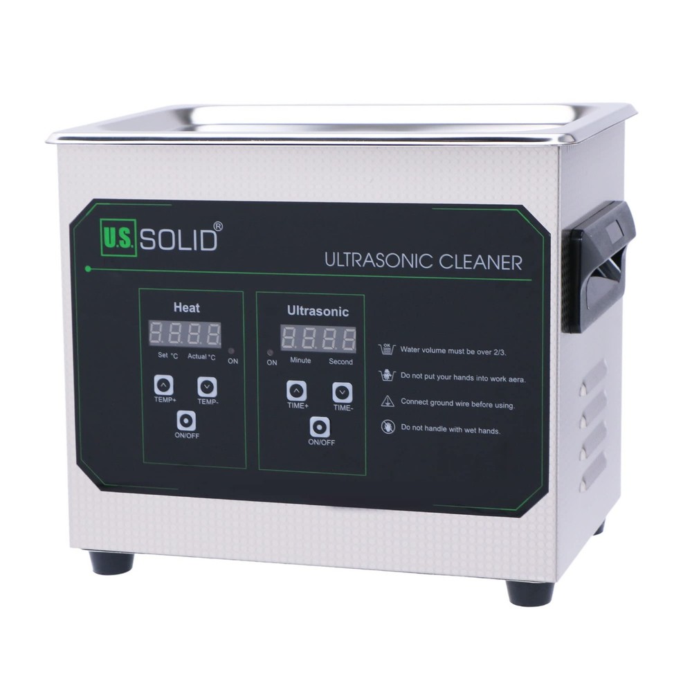U.S. Solid SS Digial Ultrasonic Cleaner Cleaning Machine 3L 40kHz