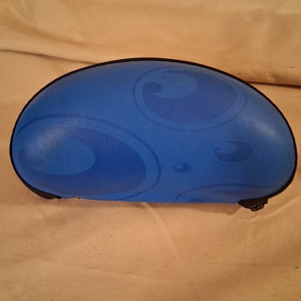 Costa Del Mar Sunglass Eyeglass Case Blue