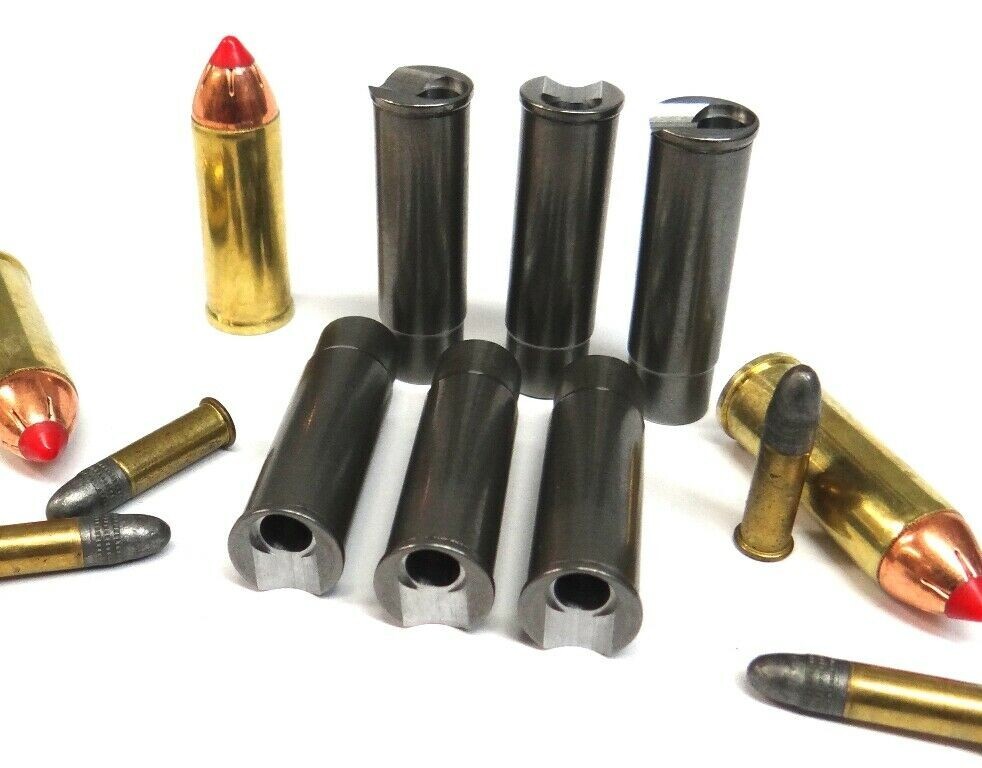 45 COLT/454 CASULL/460S&W to .22LR - Chamber Reducer/Adapter - Set of 6 USA MADE
