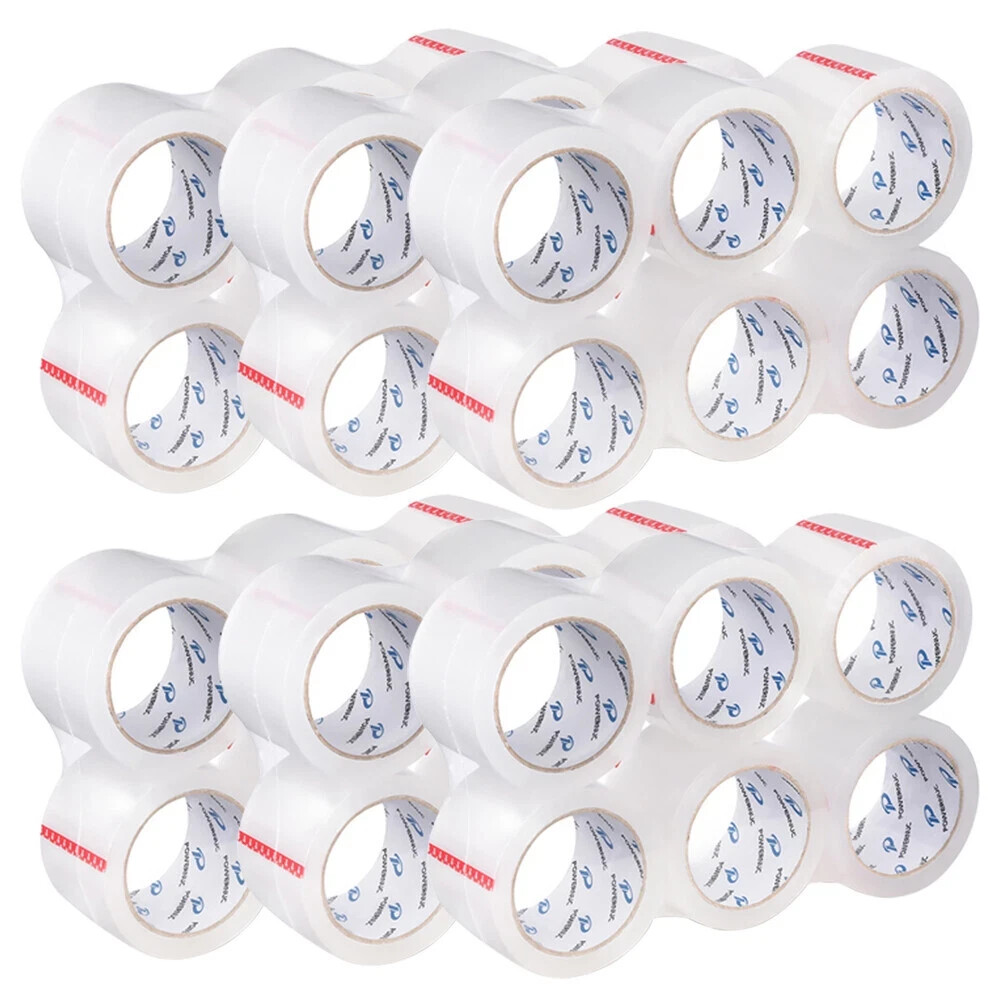 2 inch 36 Rolls Premium Clear COLOR Tape Carton Box Sealing Packing 2 Mil Thick